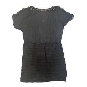 R&M Richards Mother of the‎ Bride Dress 14W Embellished Shoulder Tiered Sheath